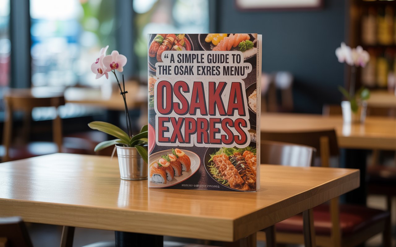 osaka express menu​