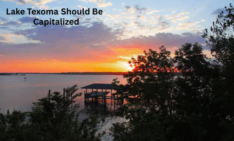 lake texoma should be capitalized